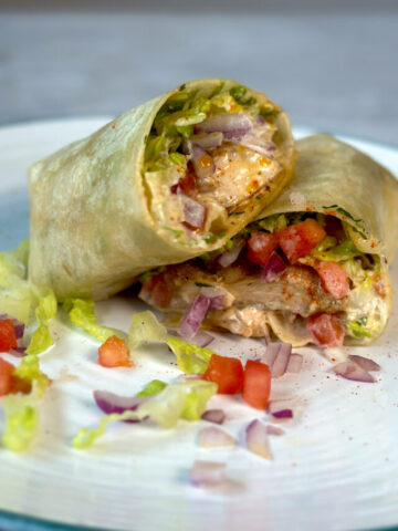 Spicy Chicken wrap Recipe