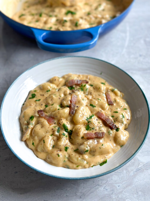 Indulge in Irresistible Bacon Brie Gnocchi – A Creamy Must-Try Delight!