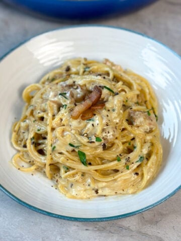 easy creamy carbonara