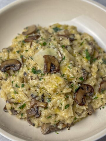 Mushroom Risotto