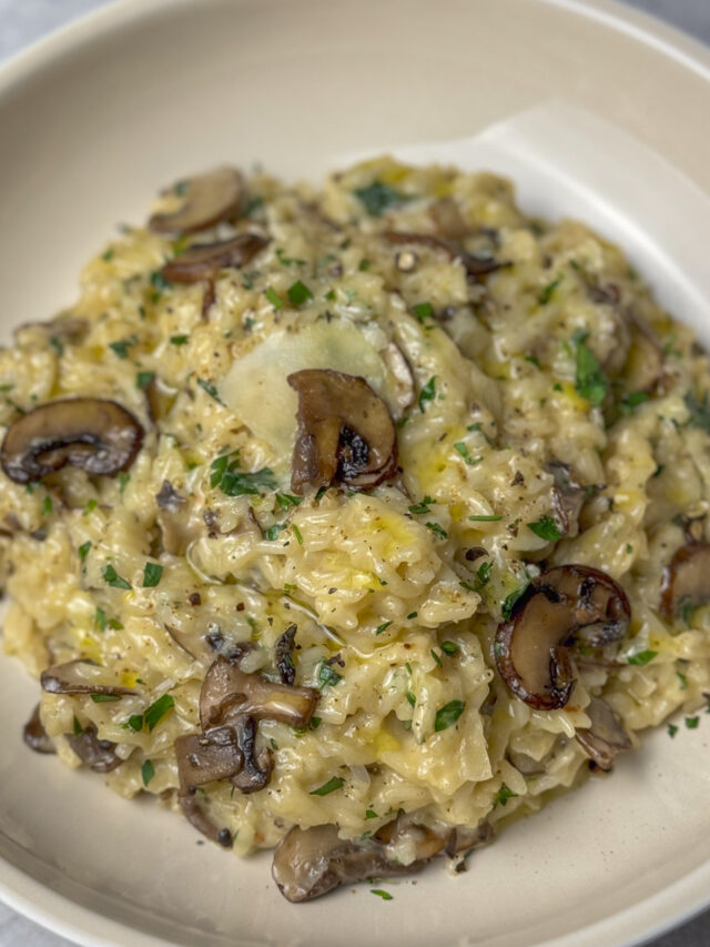 Mushroom Risotto - Quick & Flavorful Recipe You Must Try!