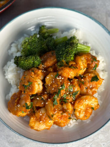 Red Wine Shrimp