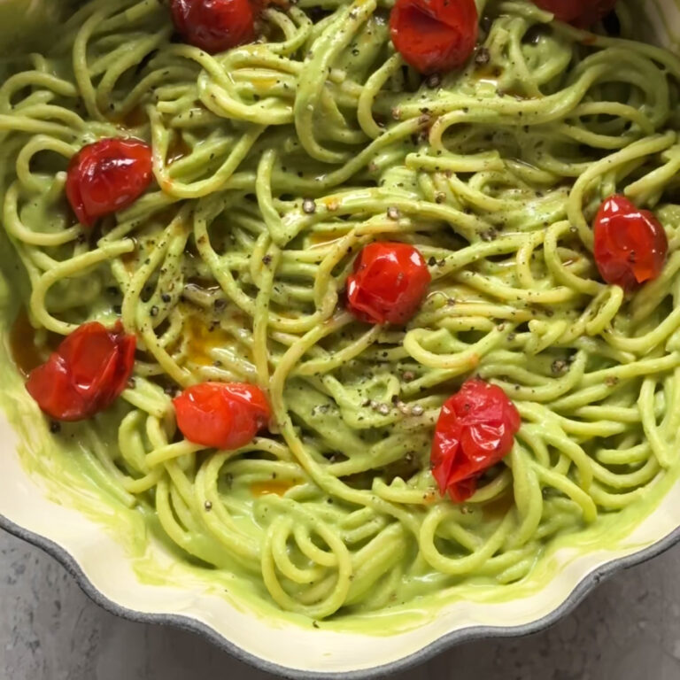 Creamy Green Goddess Pasta Recipe (Vegan) - Maja's Recipes