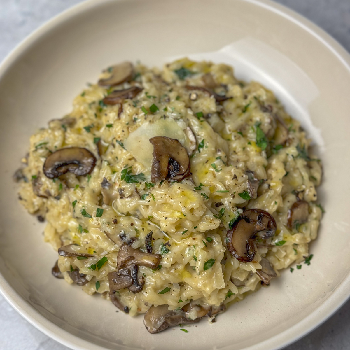 Mushroom Risotto