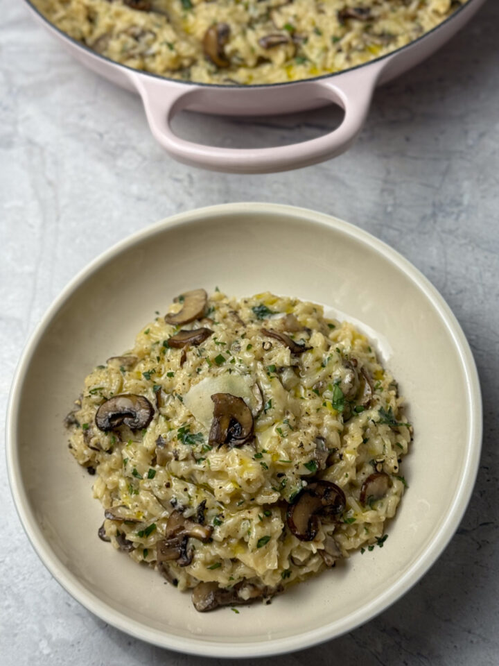 Italian Mushroom Risotto Recipe - Maja's Recipes