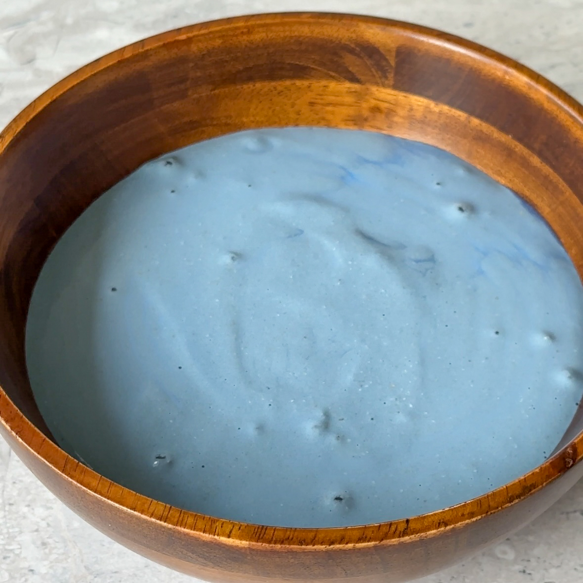 blue vanilla smoothie bowl
