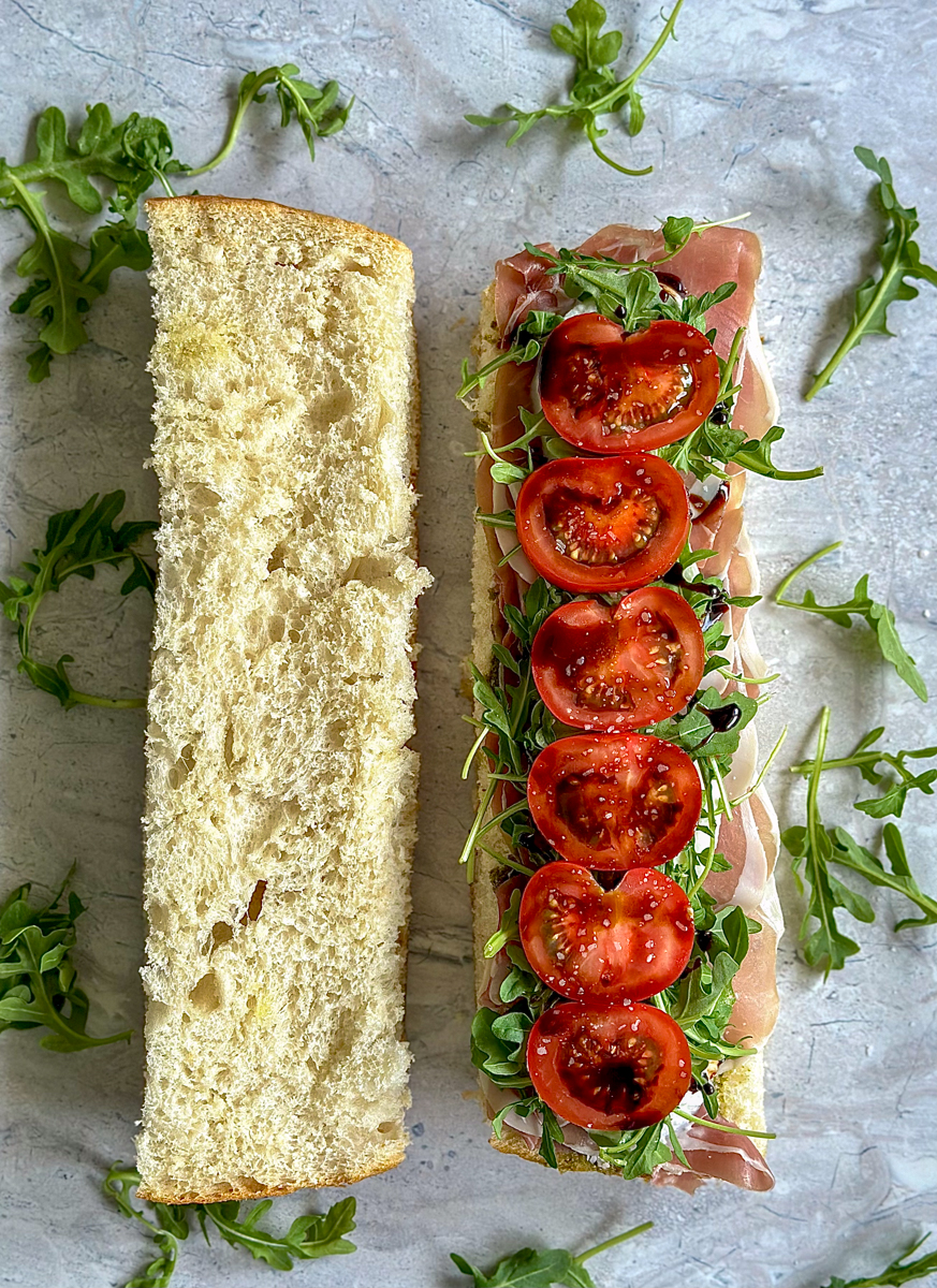 focaccia sandwich