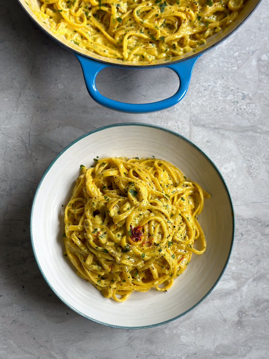 saffron pasta