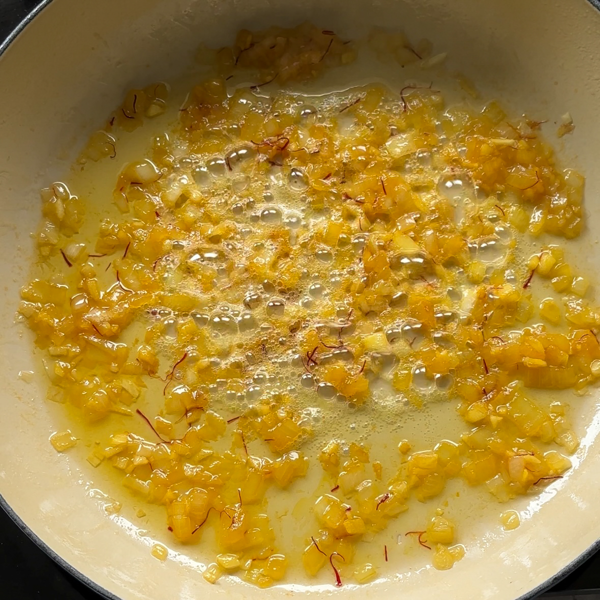 Easy and Creamy Homemade Saffron Pasta Recipe