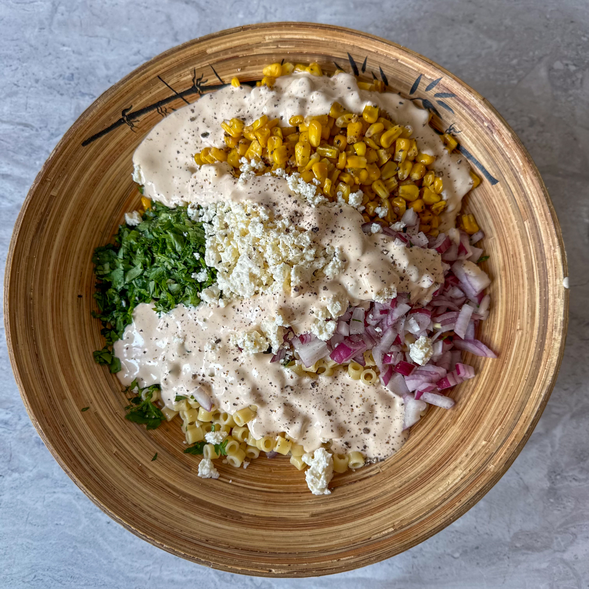 Mexican Street Corn Pasta Salad Recipe-3