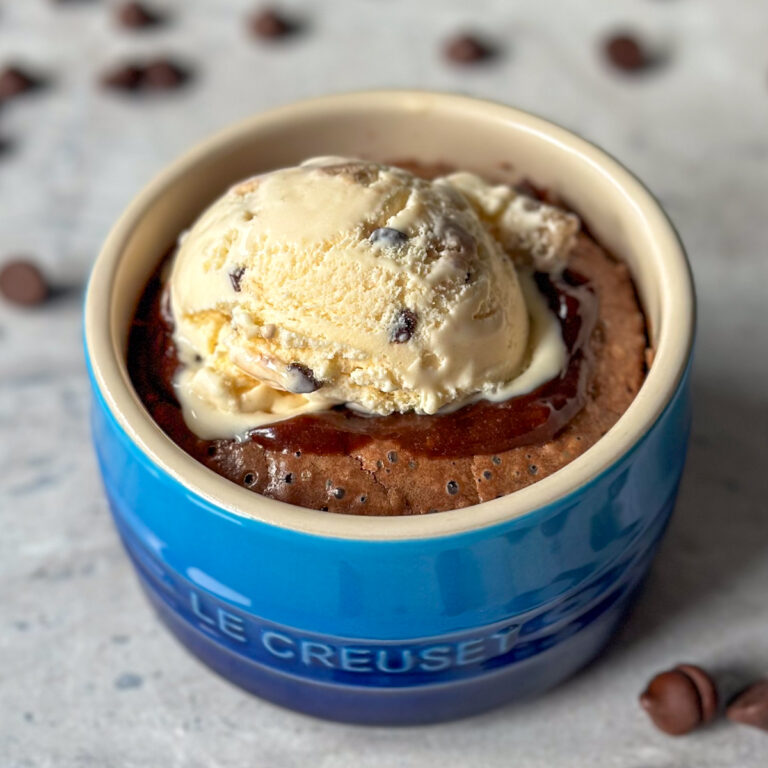 Single Serving Molten Lava Cake Recipe (Easy)