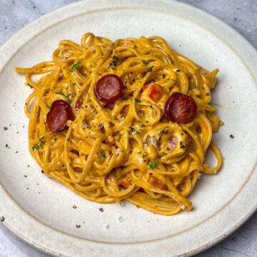 Creamy Sausage Pasta Recipe - Maja's Recipes