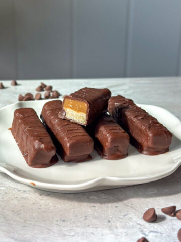 healthy twix bars