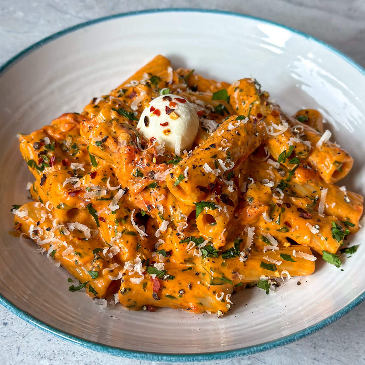 Tomato Garlic Pasta