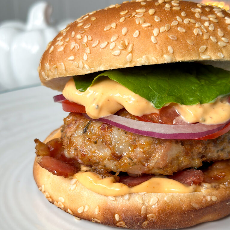 Baked Chicken Burger easy