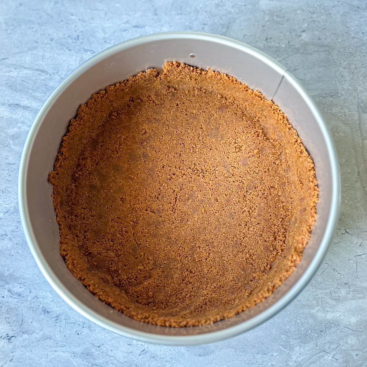 Make the crust & bake.