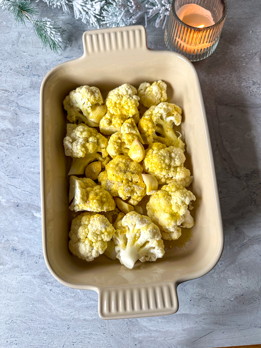 cauliflower in white sauce