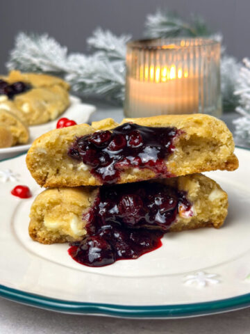 blueberry cheesecake cookies