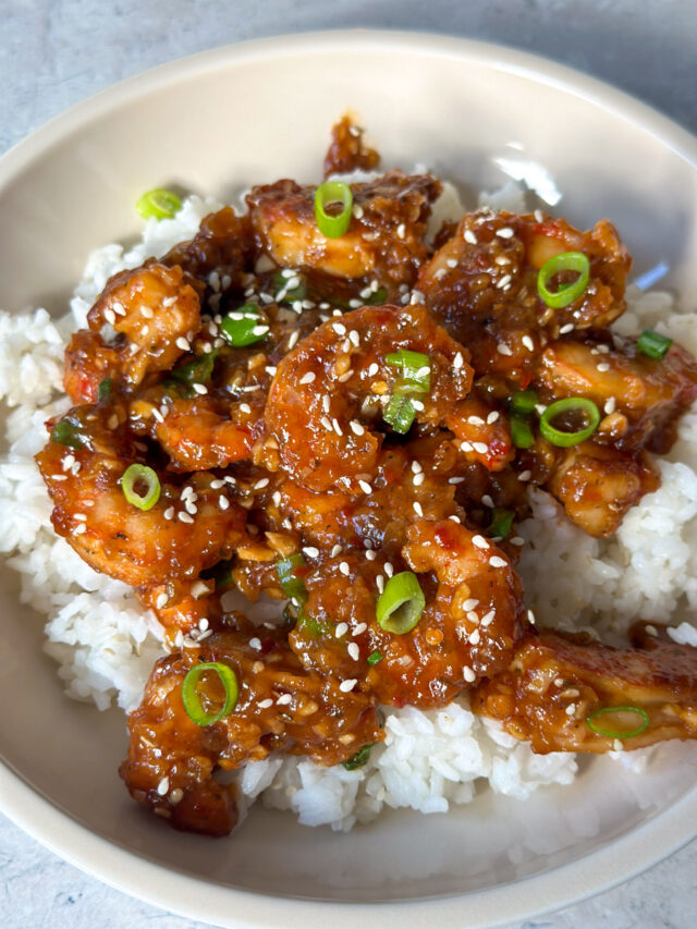 honey garlic shrimp