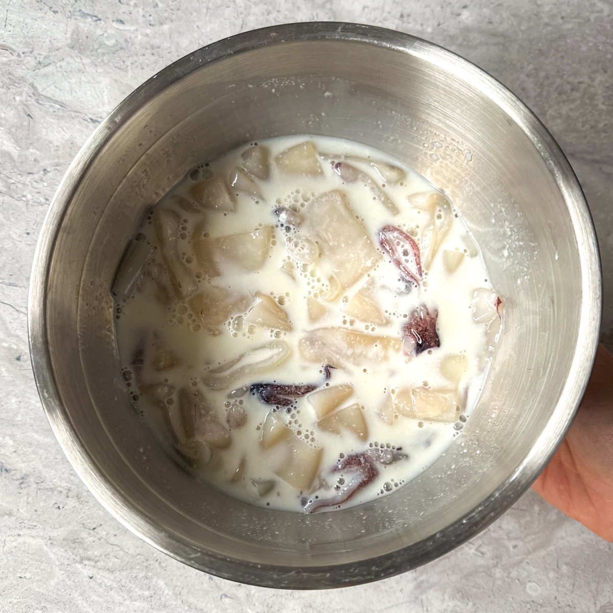 deep fried calamari easy marinade
