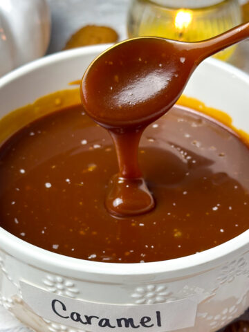 homemade salted caramel