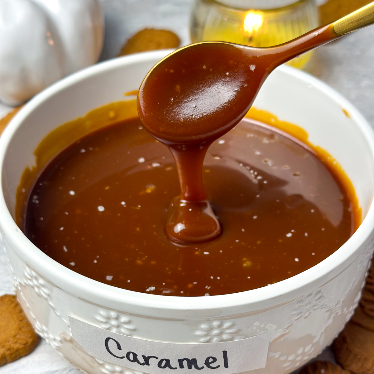 homemade salted caramel