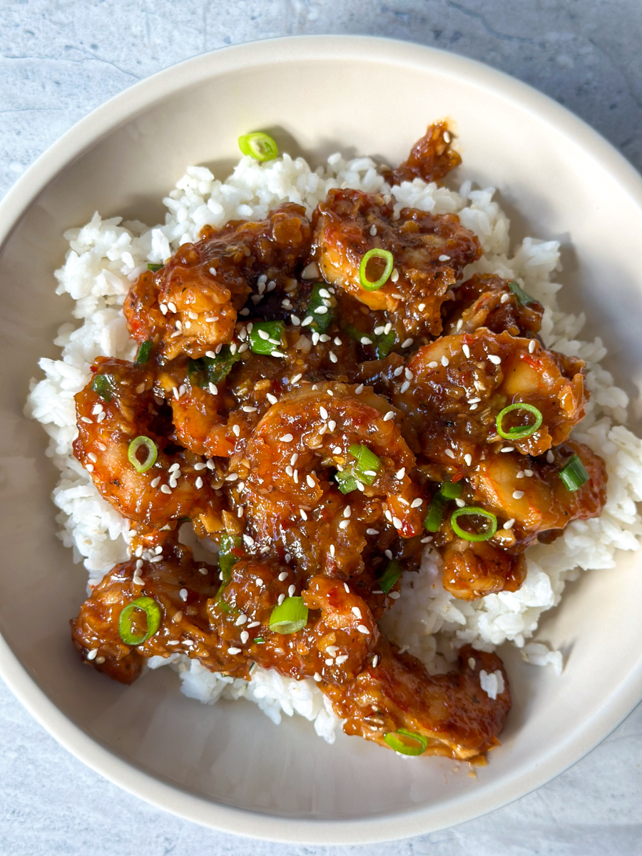 honey garlic shrimp recipe