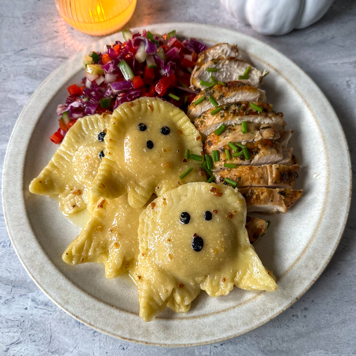 butternut squash ravioli