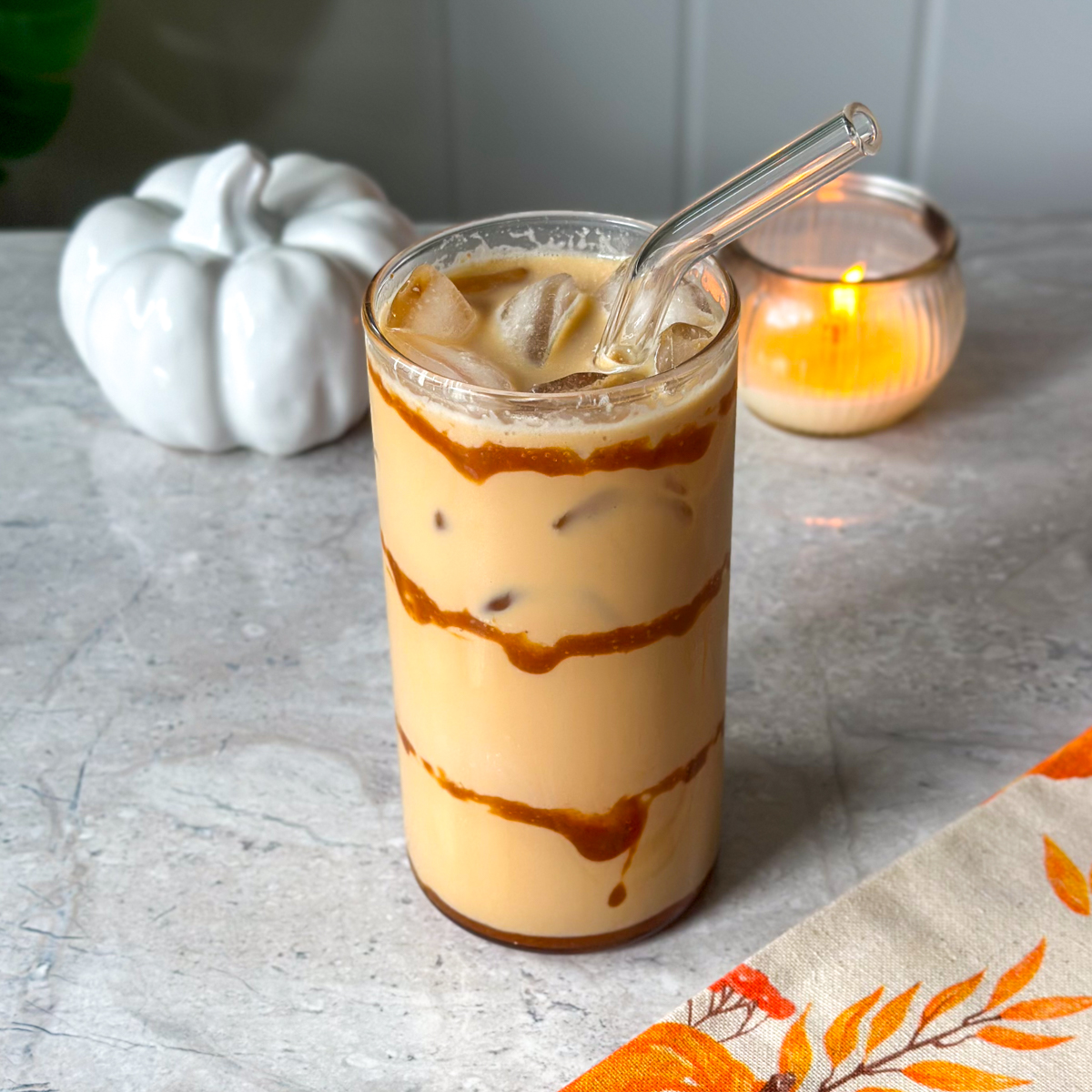 Serve & enjoy your new fav fall drink!