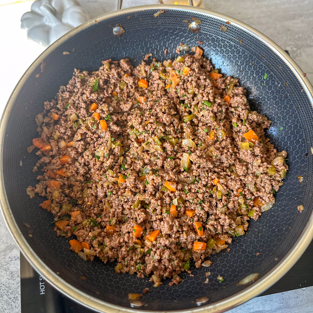 Prep the meat mixture.