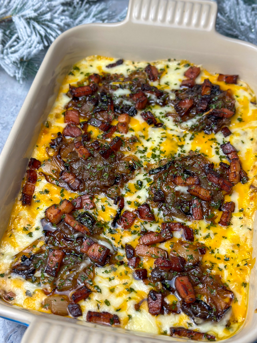 Caramelized onion dip