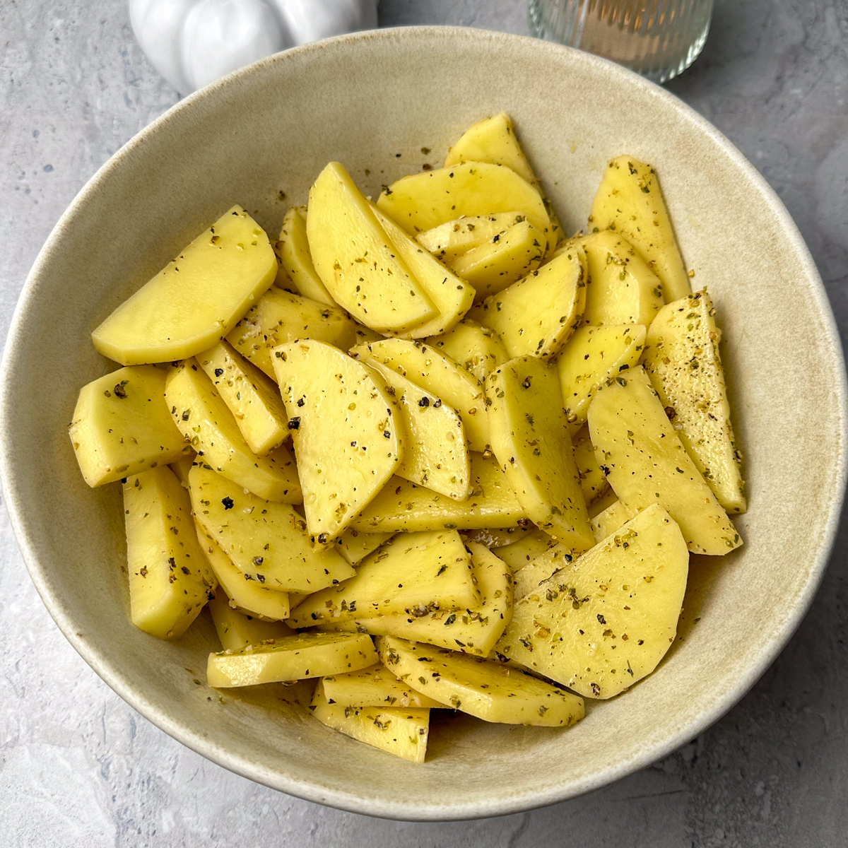 Prep the potatoes!