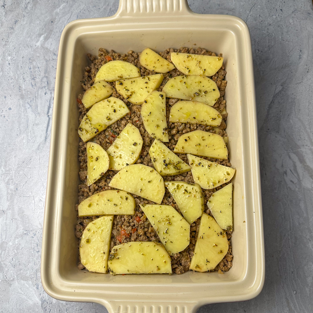 Layer everything together & bake!