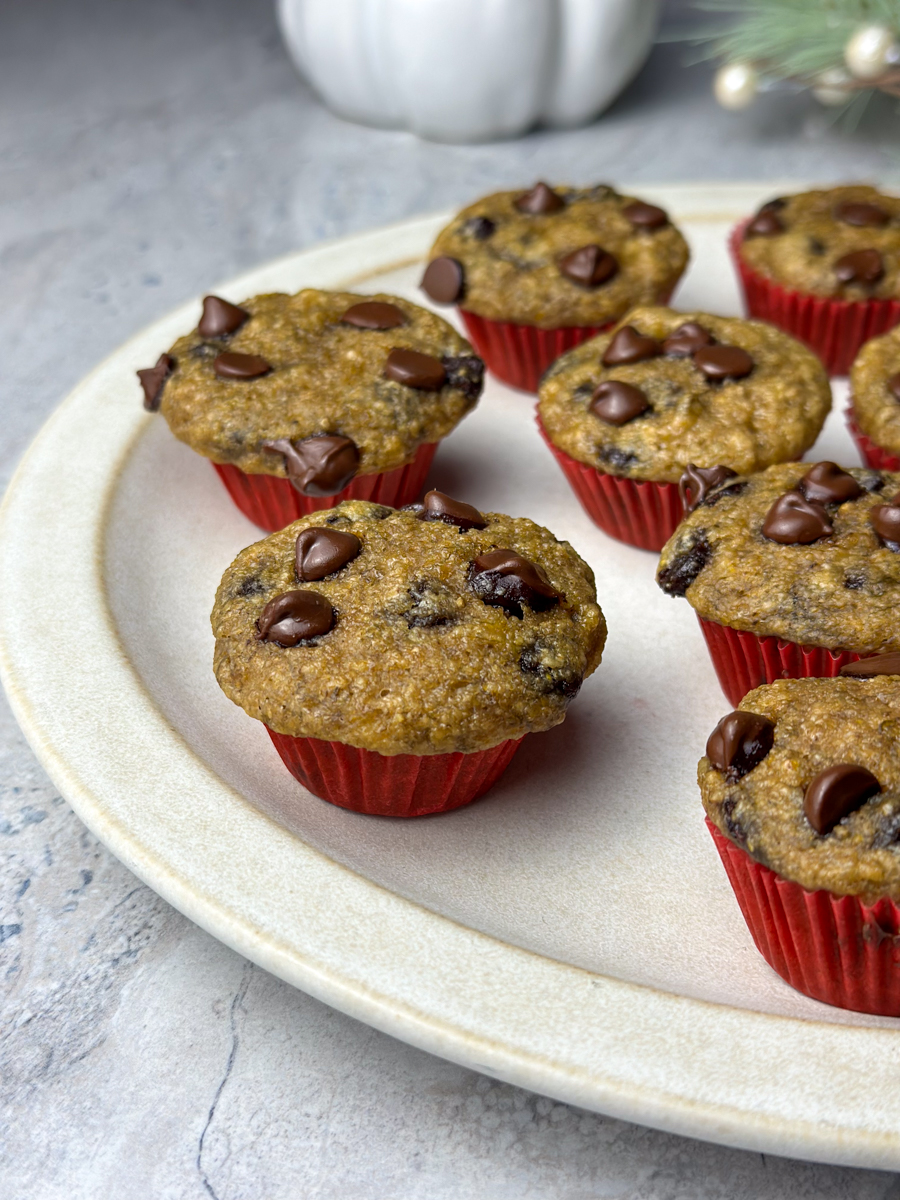 banana protein muffins