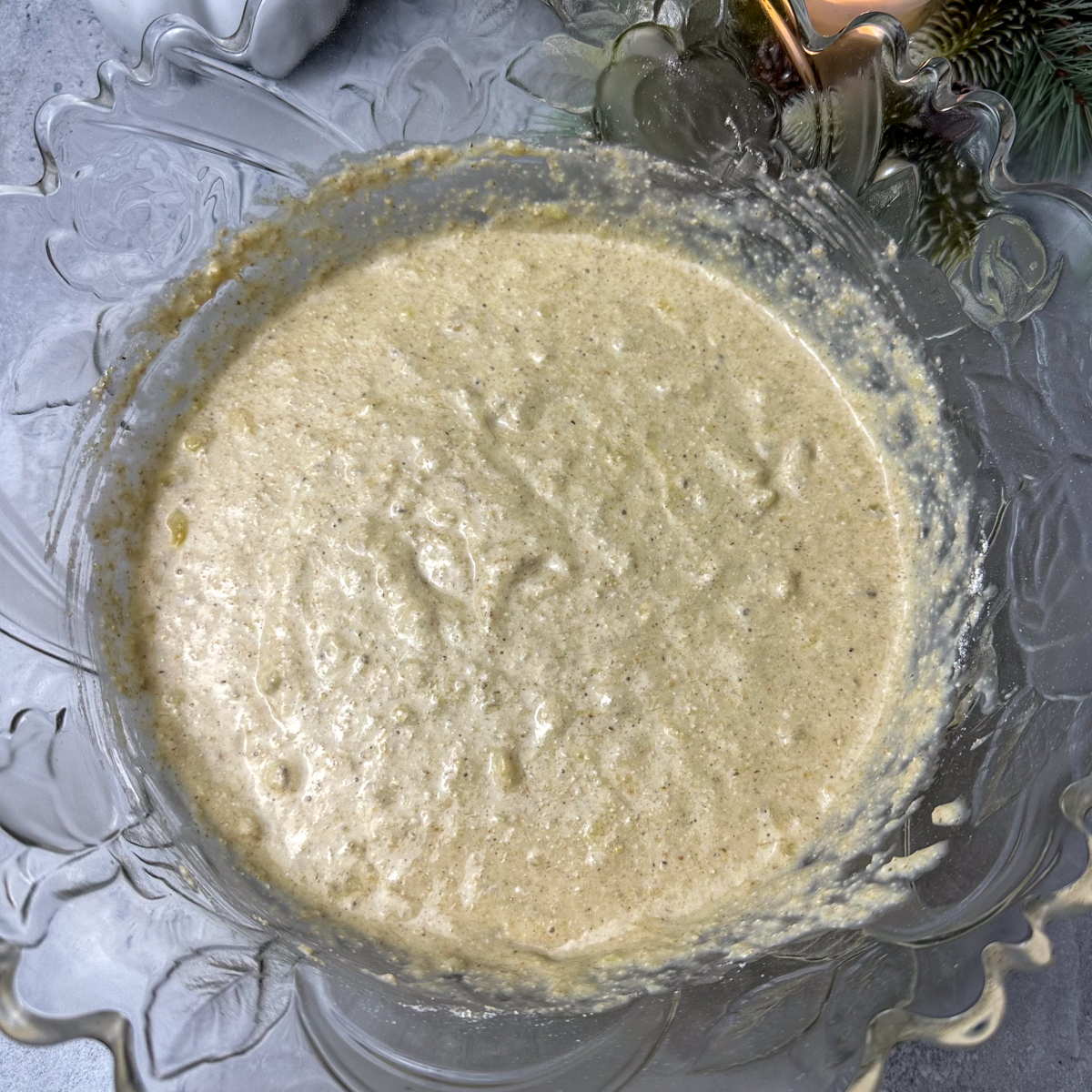 Mix together wet ingredients!