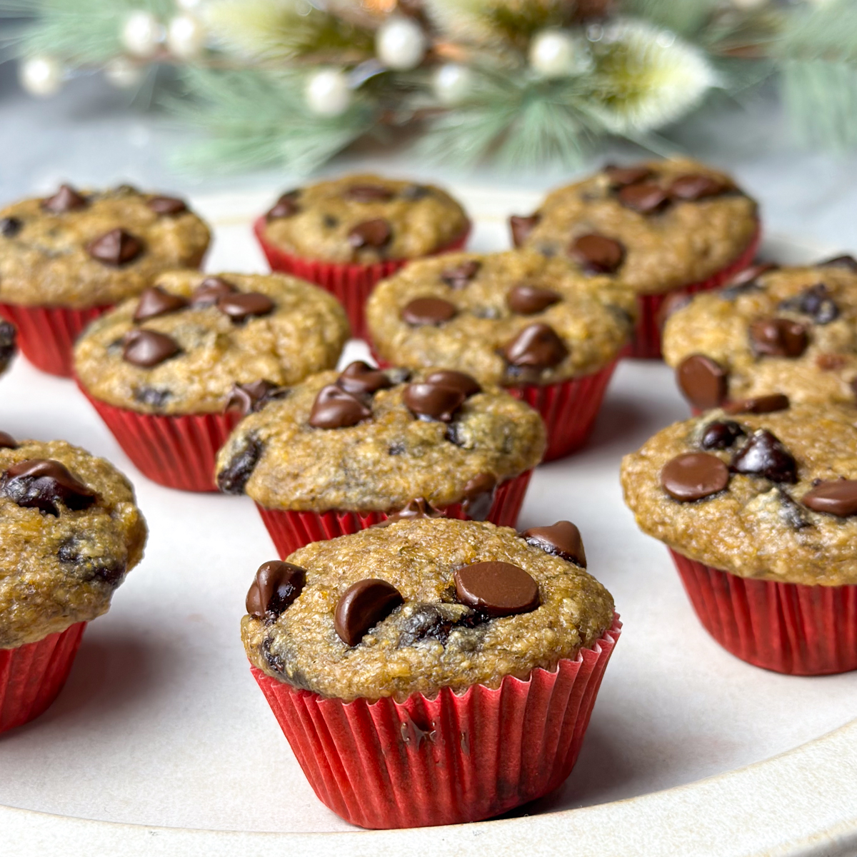 banana protein muffins