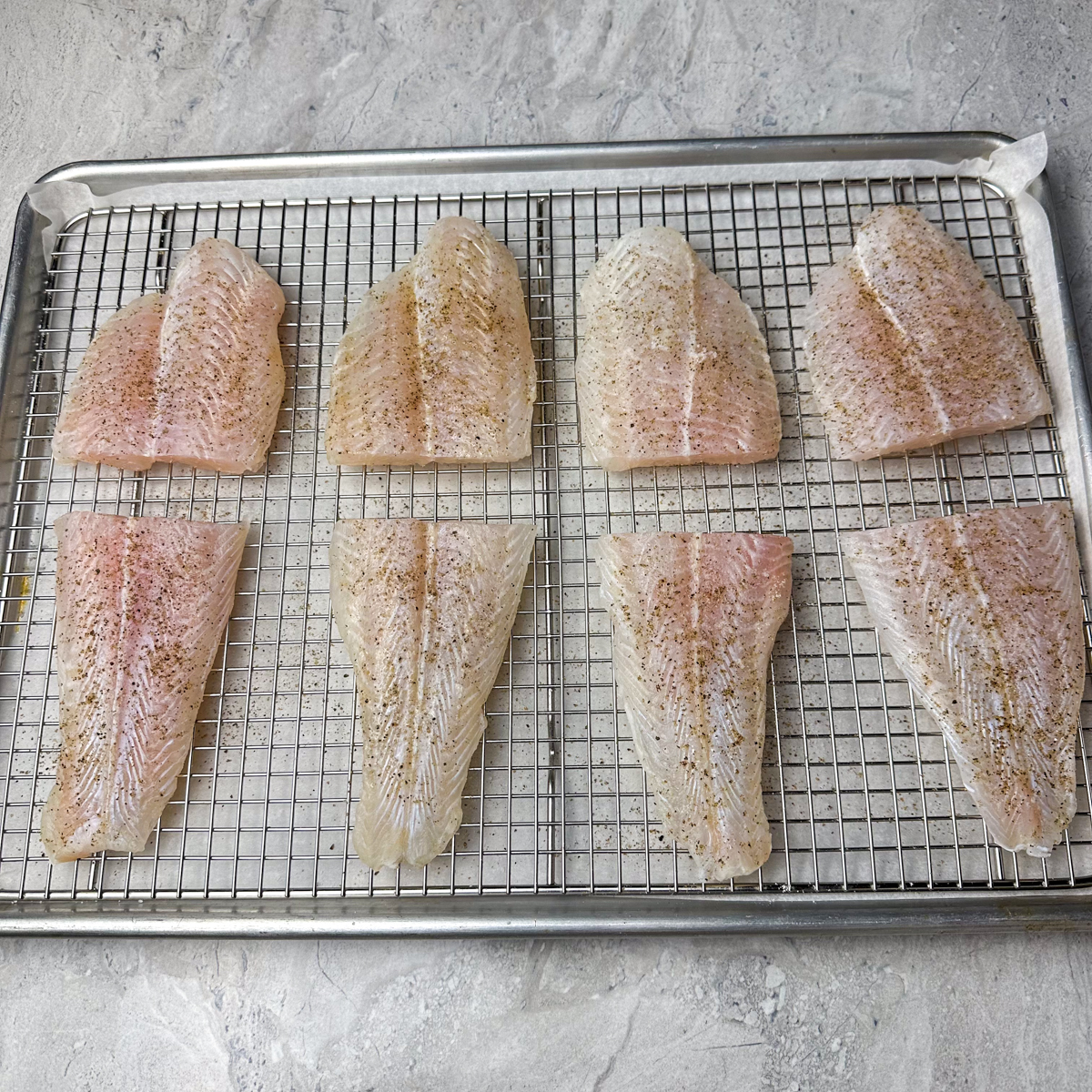 Season with salt & pepper