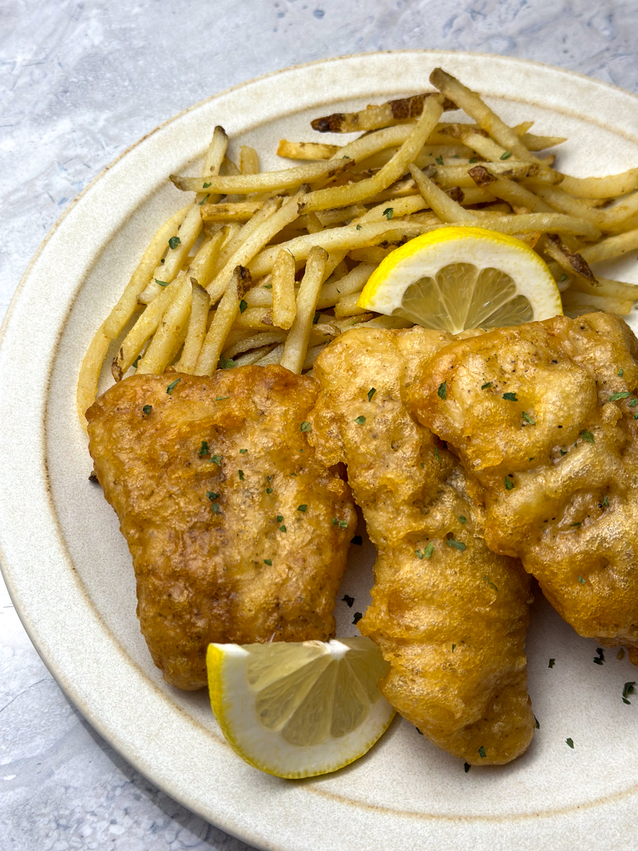 beer batter fish-