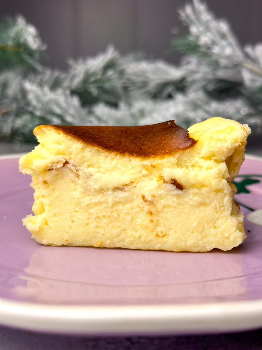 Mini basque cheesecake