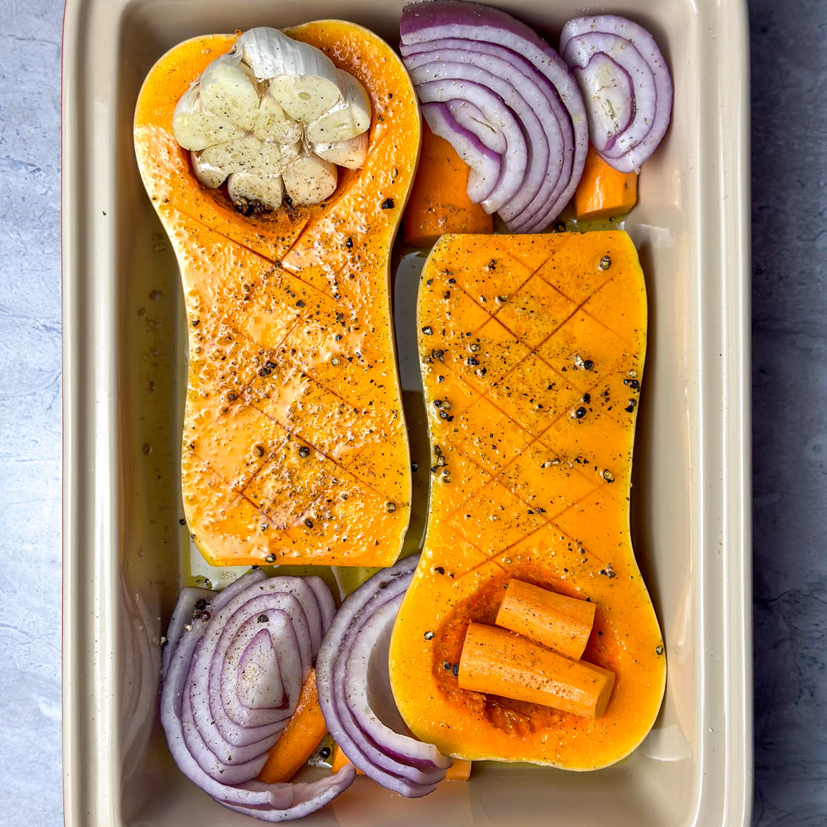 butternut squash and carrots soup