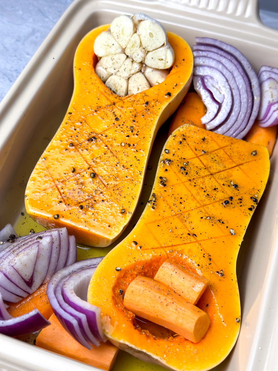 butternut squash and carrots soup-3