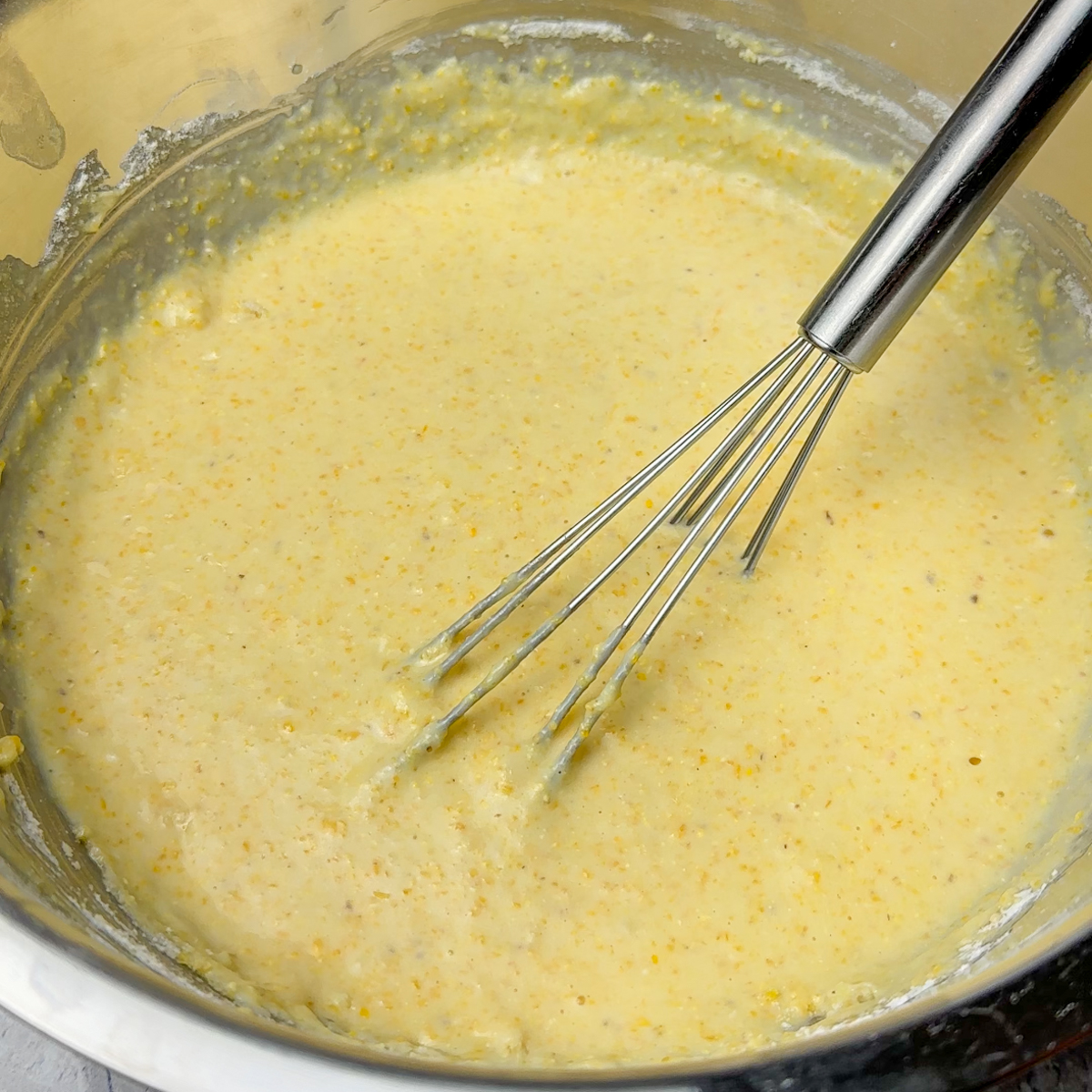 Mix all ingredients except sesame seeds in one big bowl!