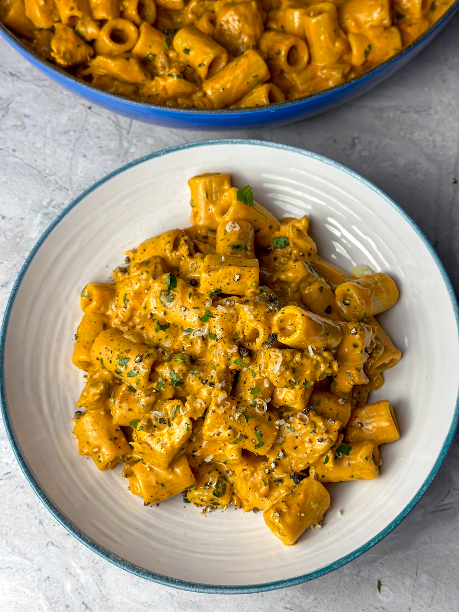 chicken and chorizo pasta