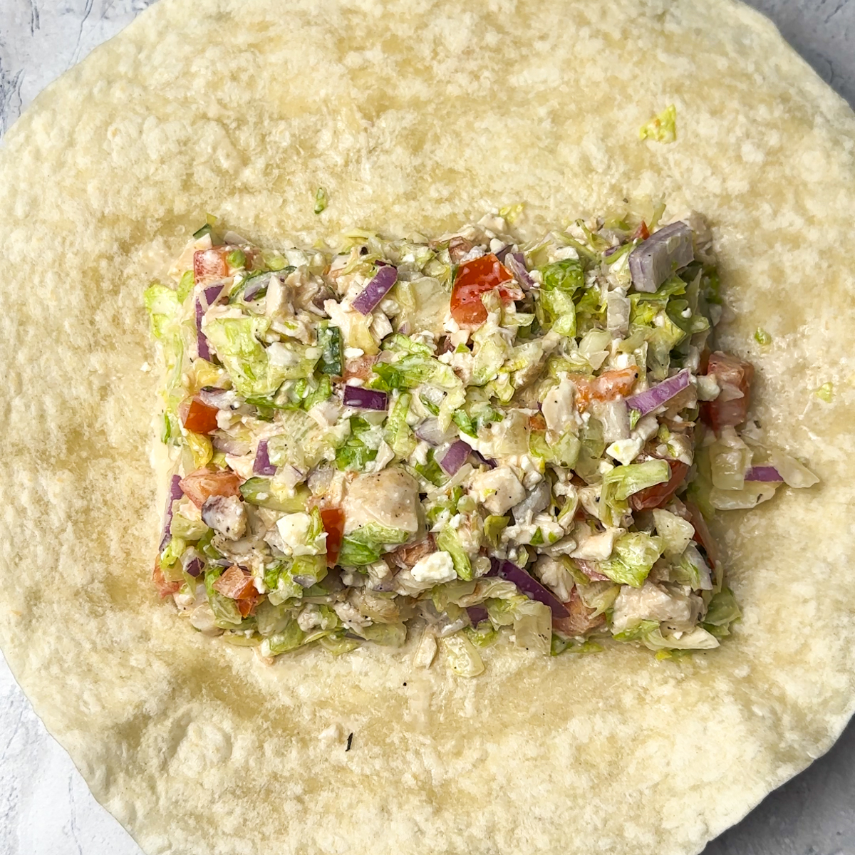 Add to a large tortilla, wrap & toast!