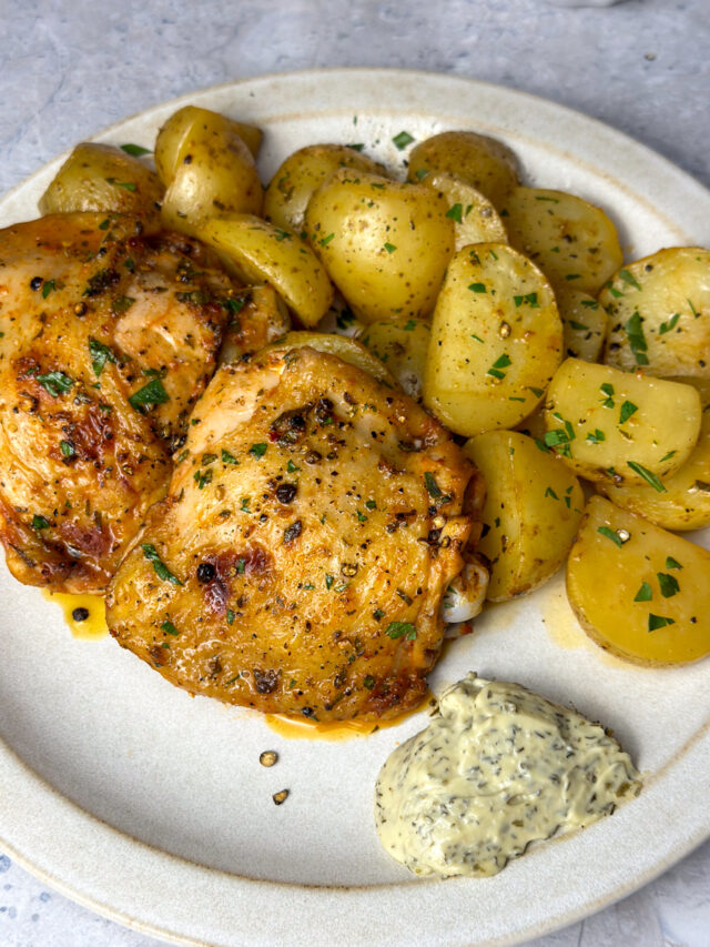 mediterranean chicken thighs