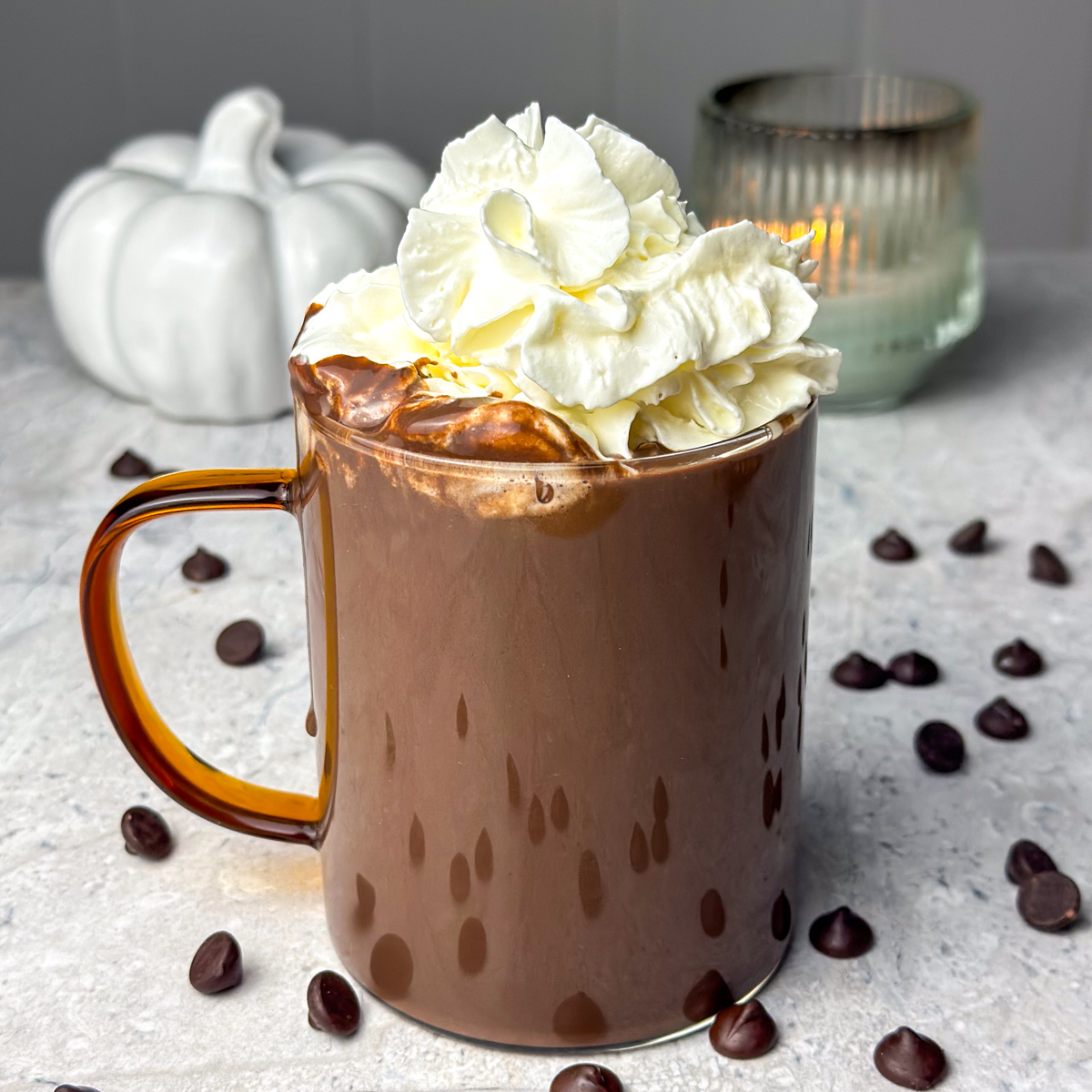 dark chocolate hot chocolate