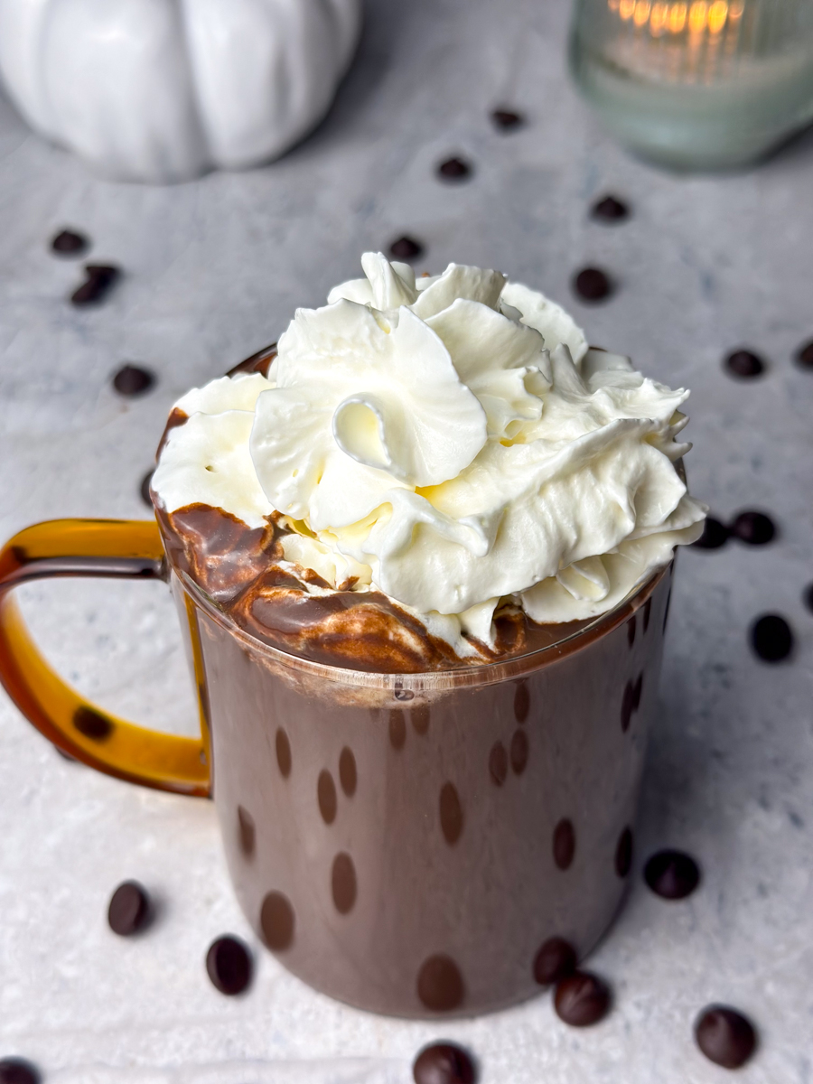 dark chocolate hot chocolate