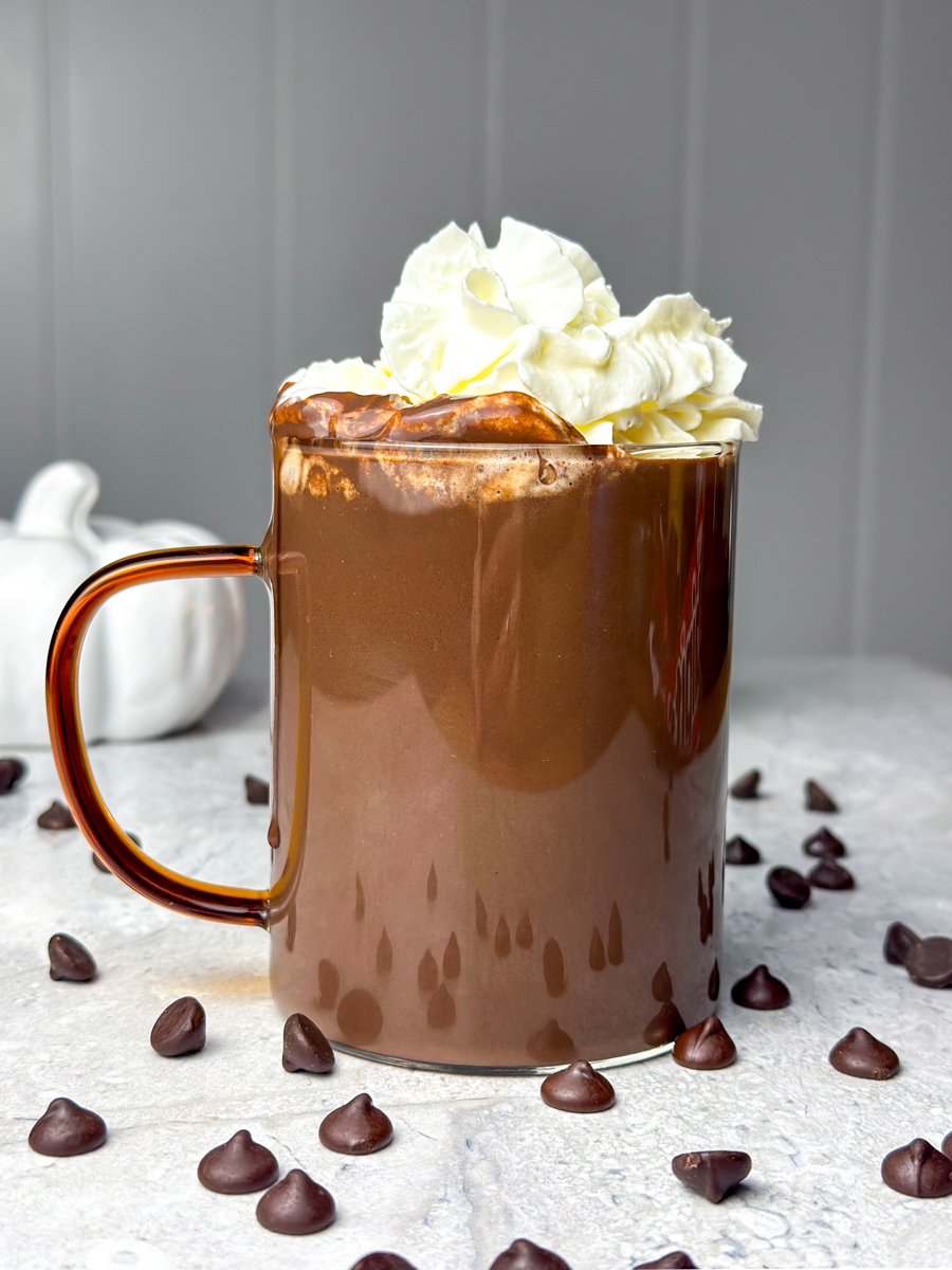 dark chocolate hot chocolate