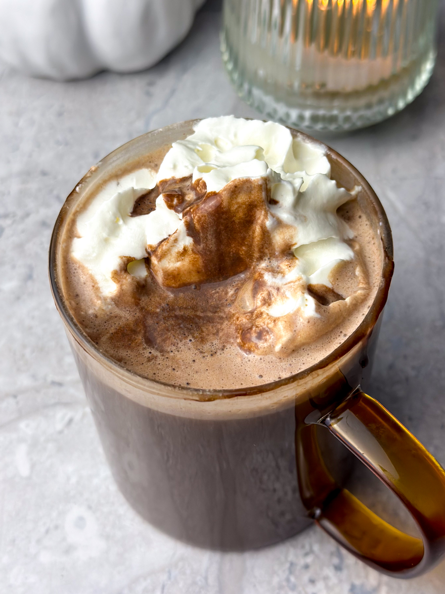 dark chocolate hot chocolate