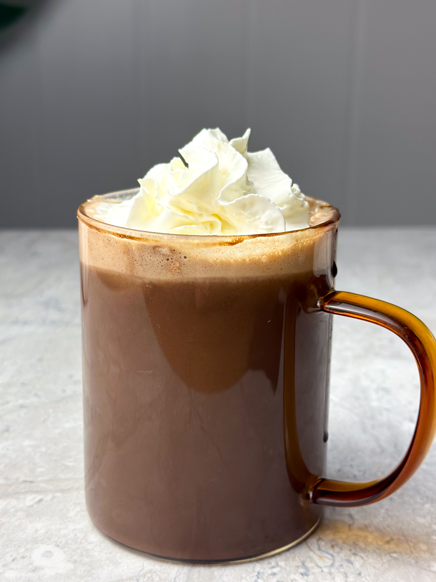 dark chocolate hot chocolate